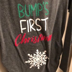 Maternity Christmas shirt
